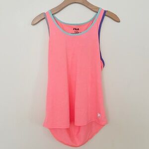 Fila Sport‎ Racerback Athletic Tank Top Womens Size Small Pink Workout Gym